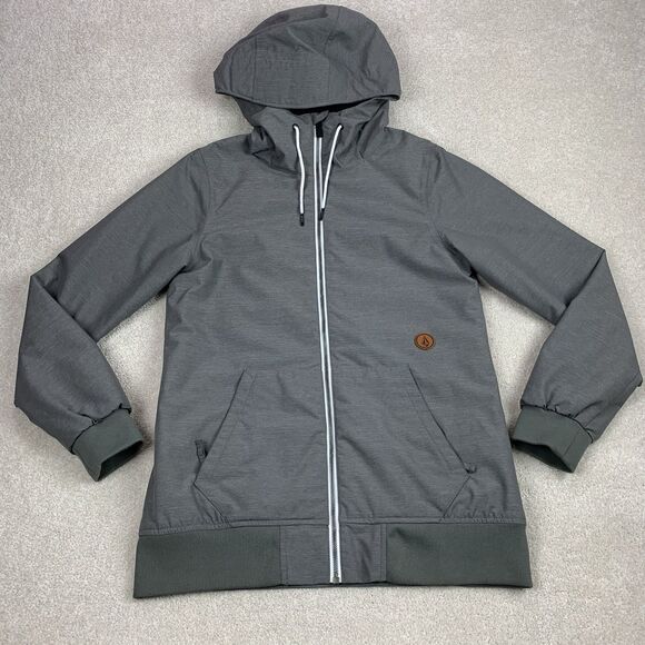 Volcom Women's Insulated Snowboard Ski Winter Snow Jacket Purple White Size S - Picture 1 of 14